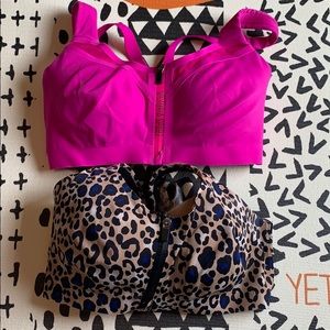 2 Zip-Up VS Sport sports bras